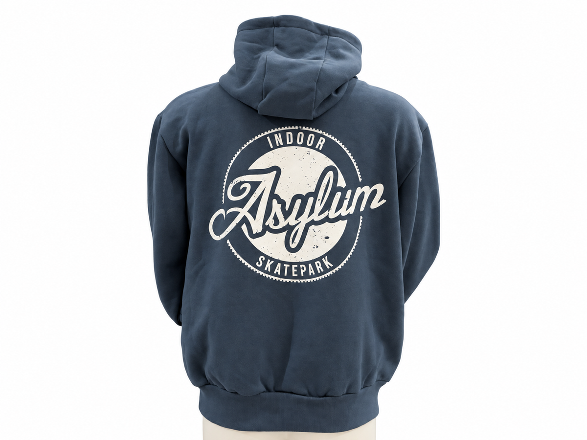 Asylum Heavyweight Hoodie KIDS - Blue