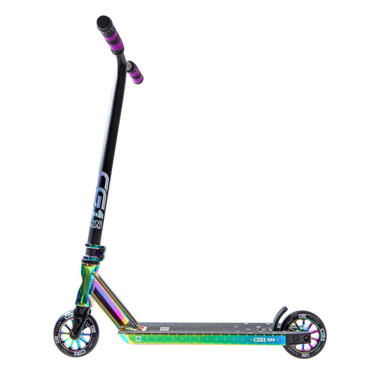 CORE CG1 Mini complete stunt scooter in neochrome and black