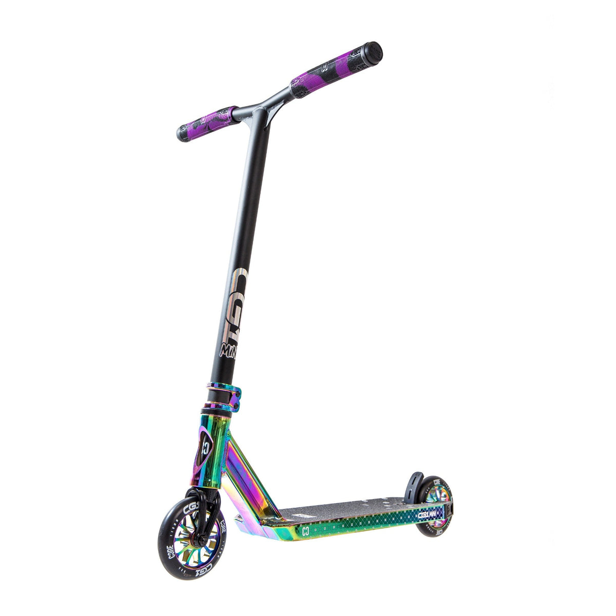CORE CG1 Mini complete stunt scooter in neochrome and black