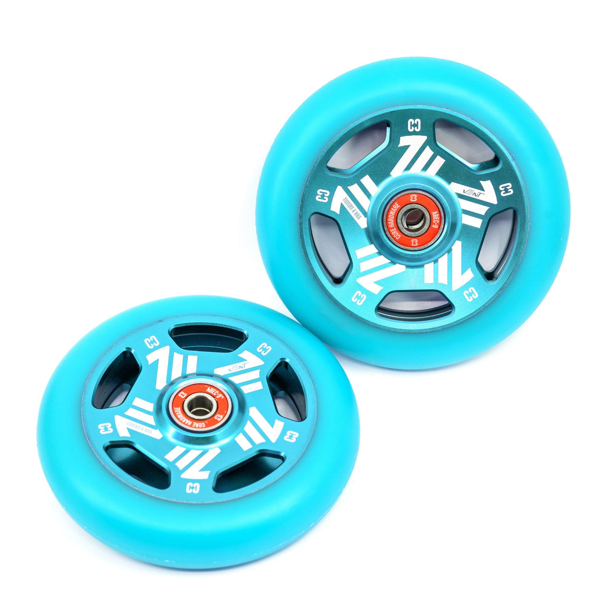 CORE Vent Hollow 110mm Stunt Scooter Wheel - Mint Blue