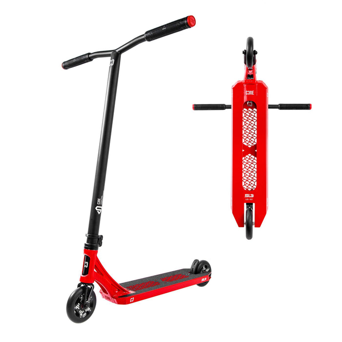 CORE SL3 complete stunt scooter in red and black
