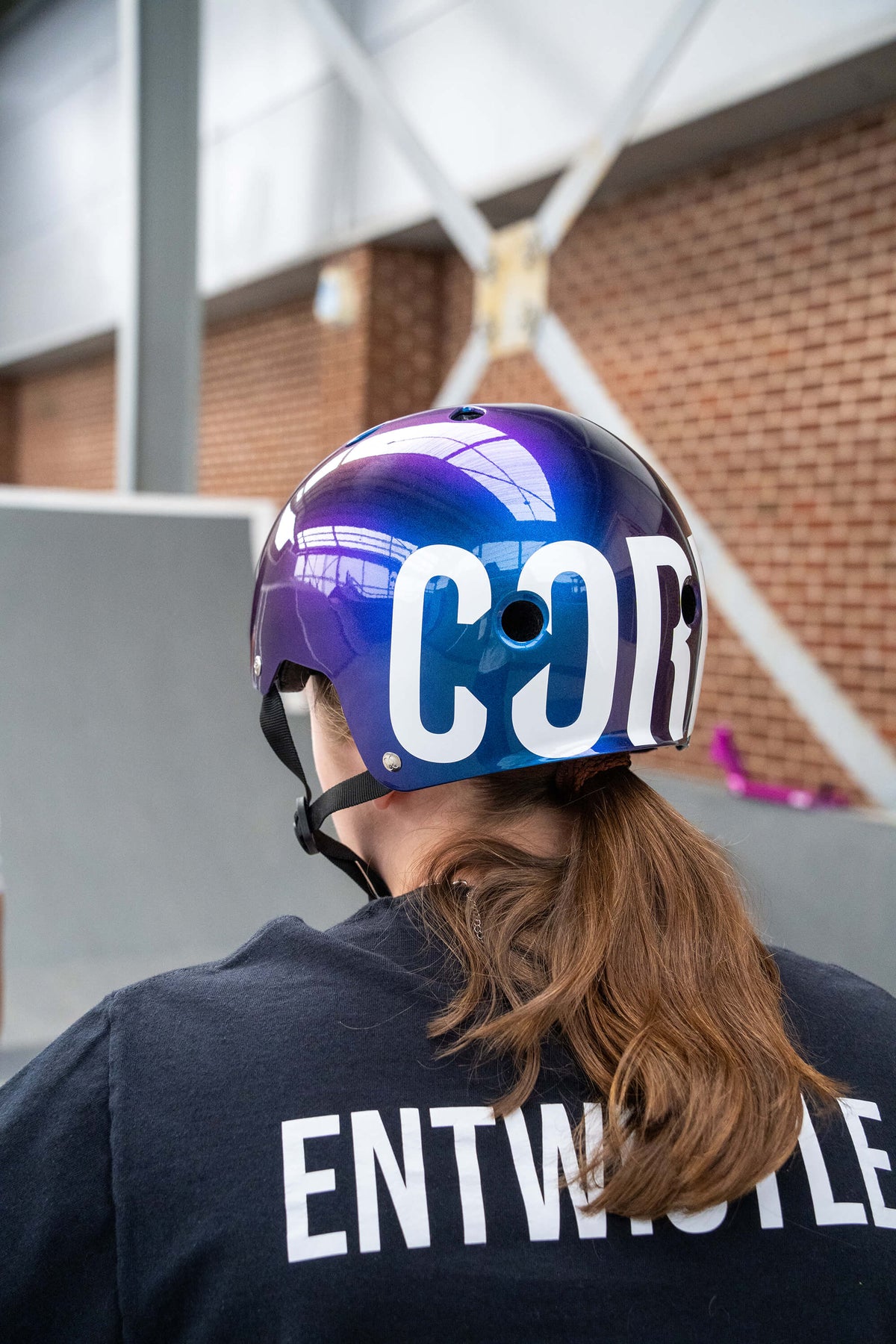 CORE Street Helmet - Gloss Neo/White