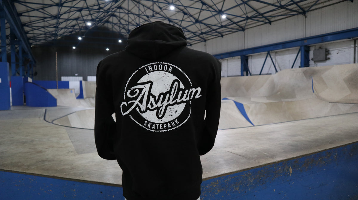 Asylum hoodie ADULTS - Black