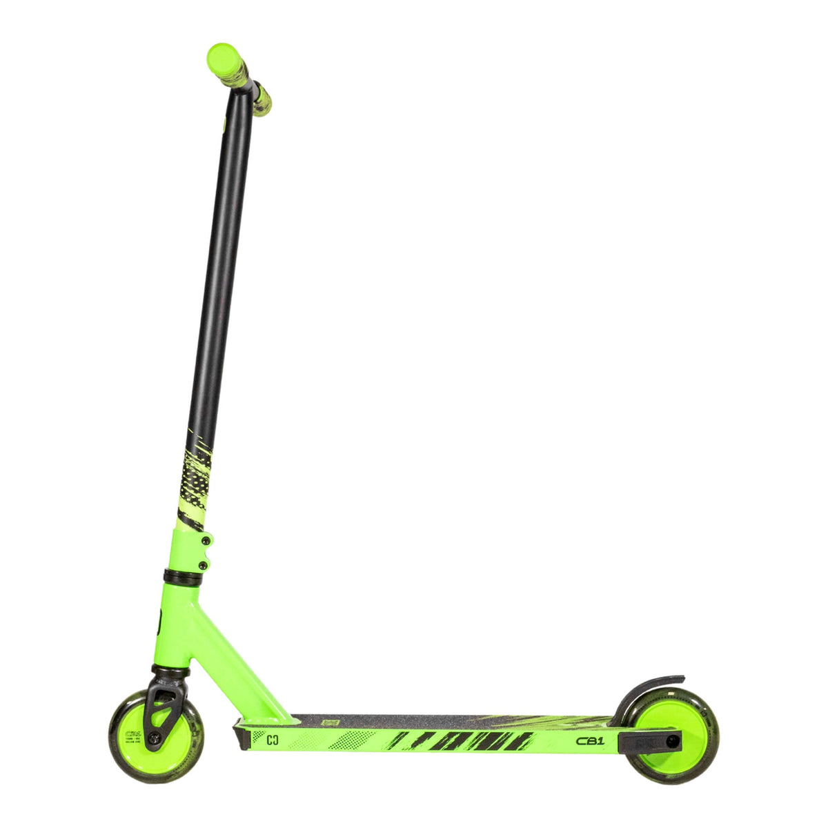 CORE CB1 complete scooter in black and green