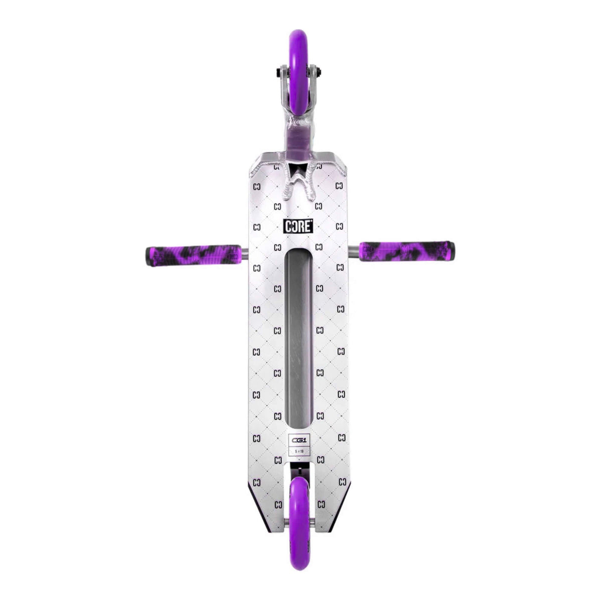 CORE CG1 Complete Scooter - Raw/Purple