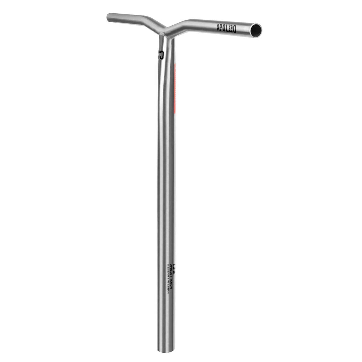 CORE Apollo V2 Titanium Stunt Scooter Bars 680mm SCS/HIC - Raw