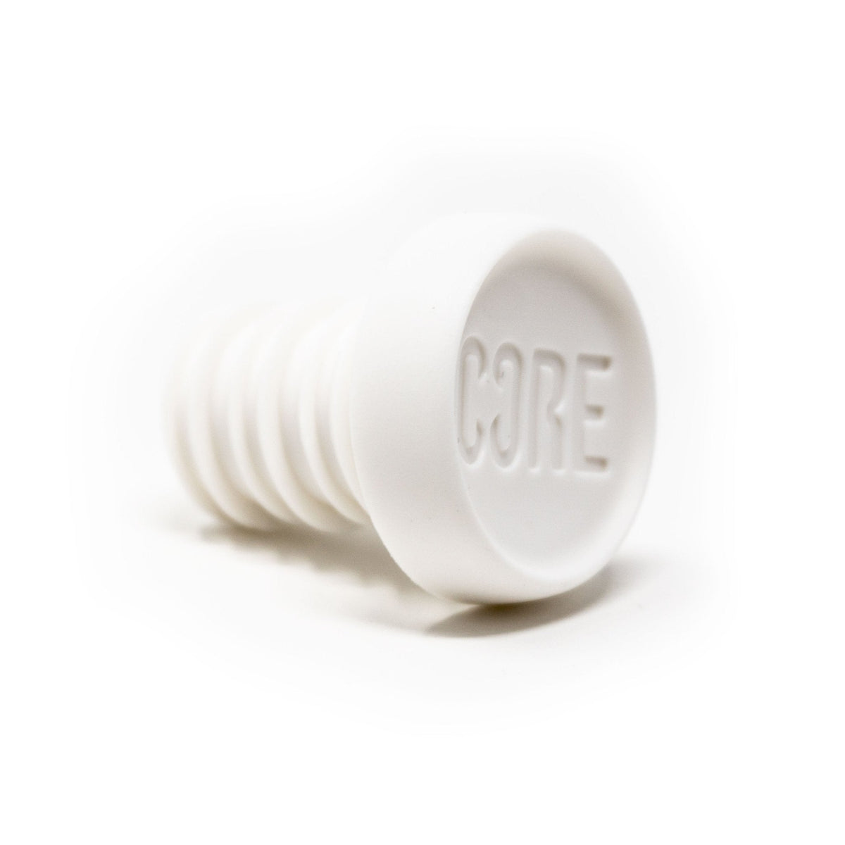 CORE White Scooter Bar Ends For Aluminium Bars I Scooter Bar Ends Single