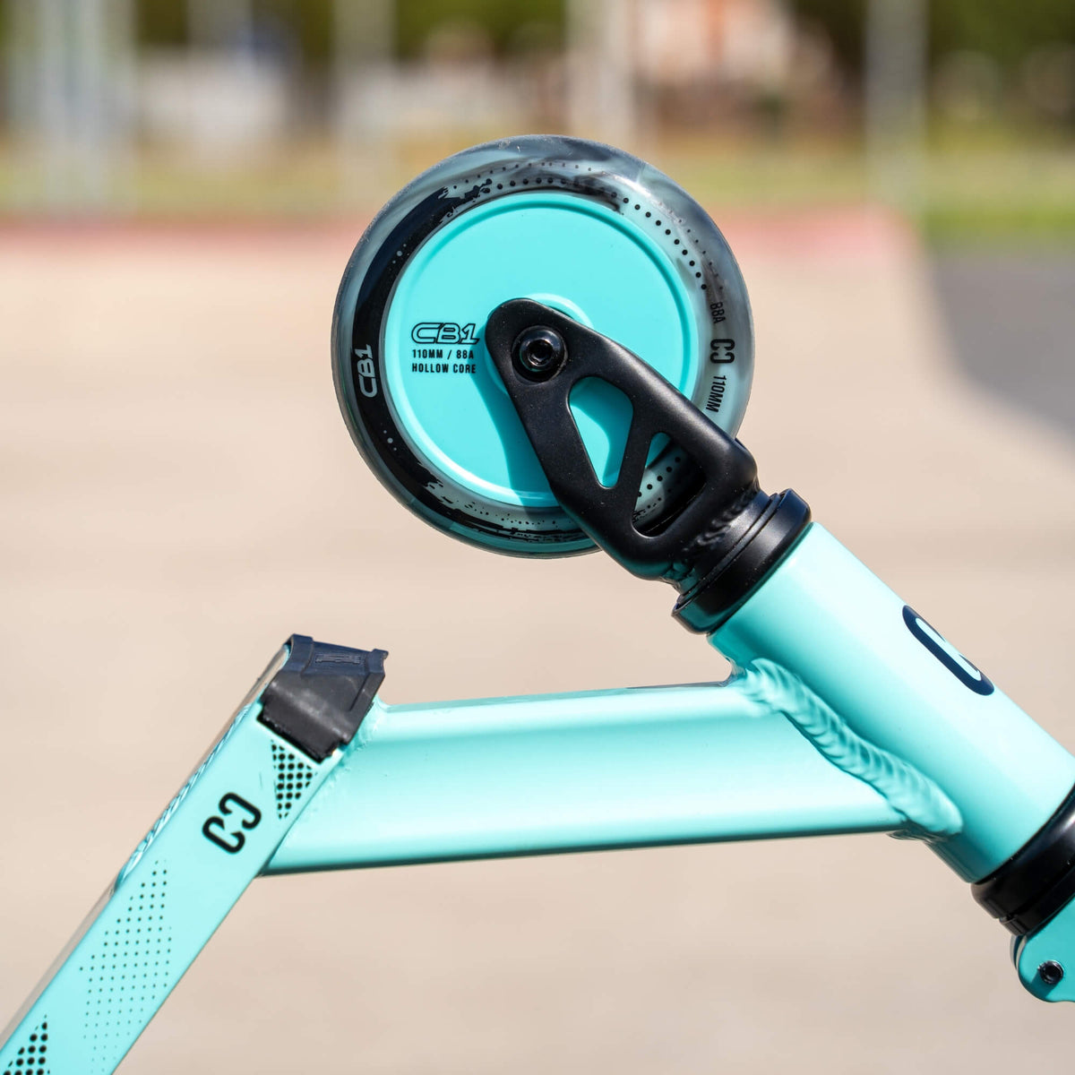 CORE CB1 beginner stunt scooter in teal and black