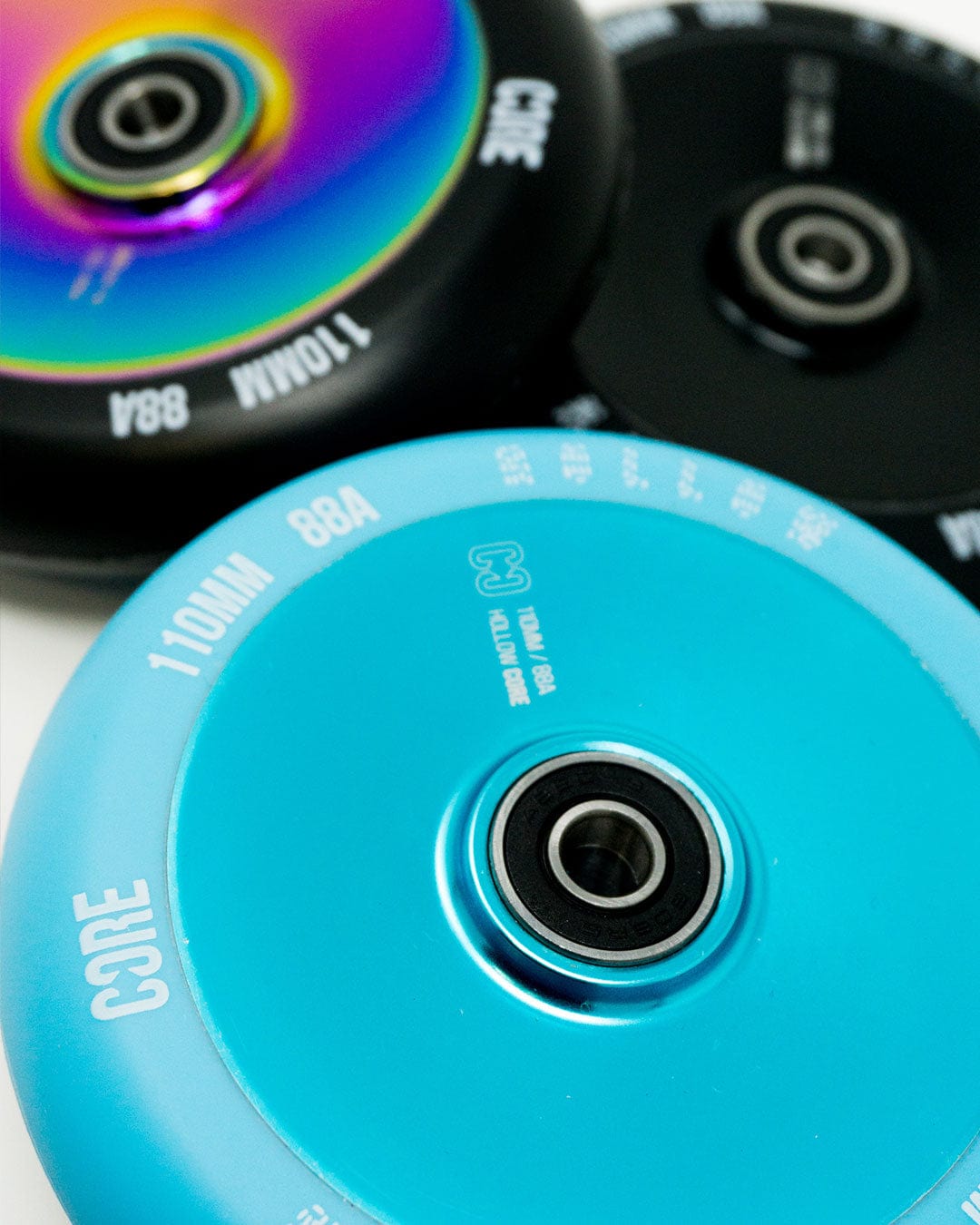 CORE Hollow Stunt V2 Mint-Blue Scooter Wheel 110mm I Scooter Wheel Zoomed Alternate Colors