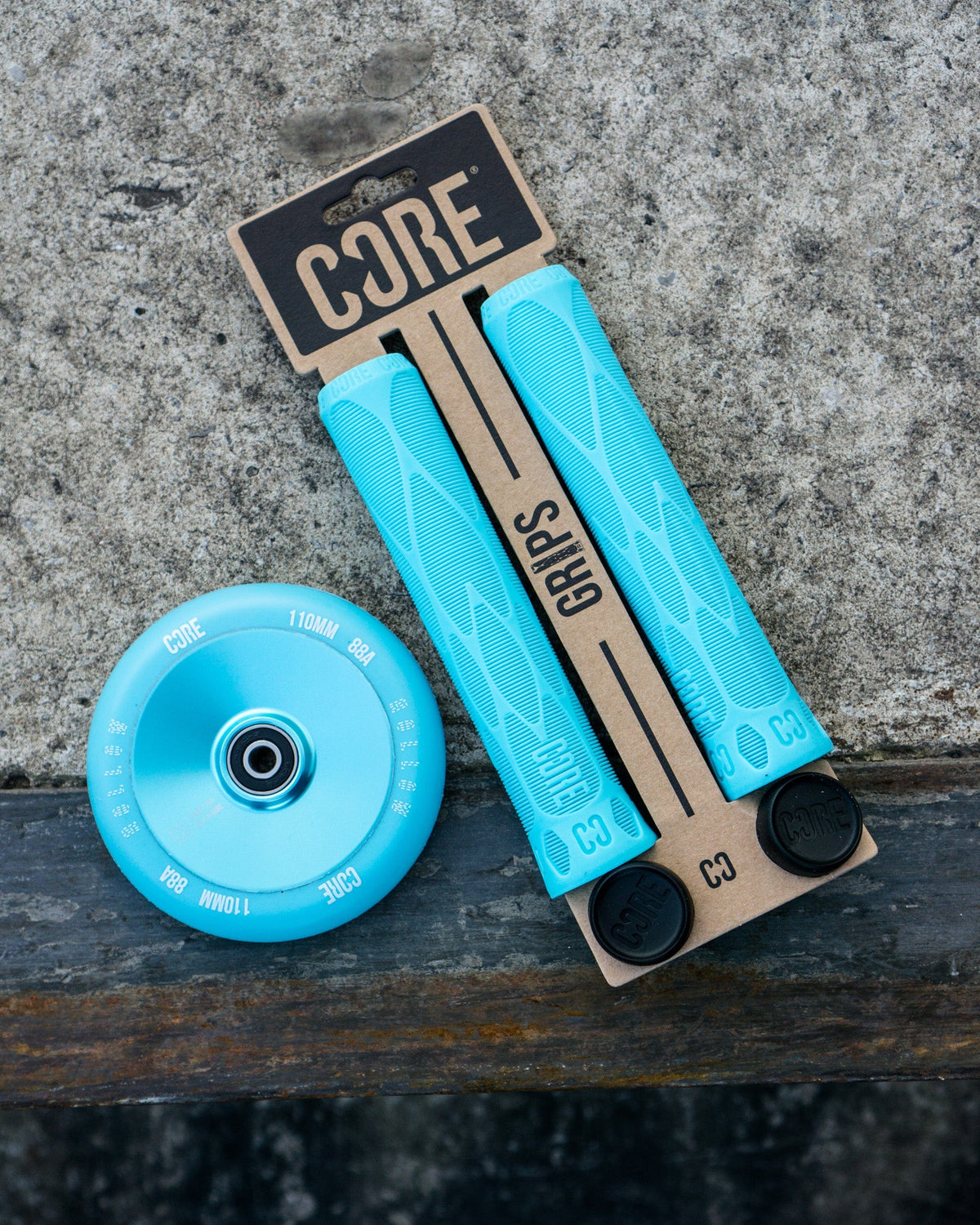 CORE Hollow Stunt V2 Mint-Blue Scooter Wheel 110mm I Scooter Wheel Matching Products