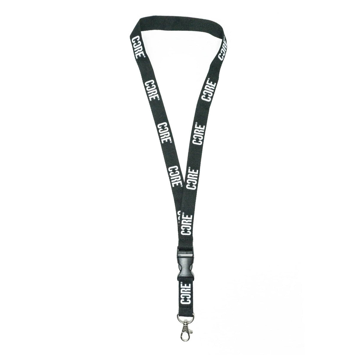 CORE Lanyard Keychain - Black/White - CORE Protection