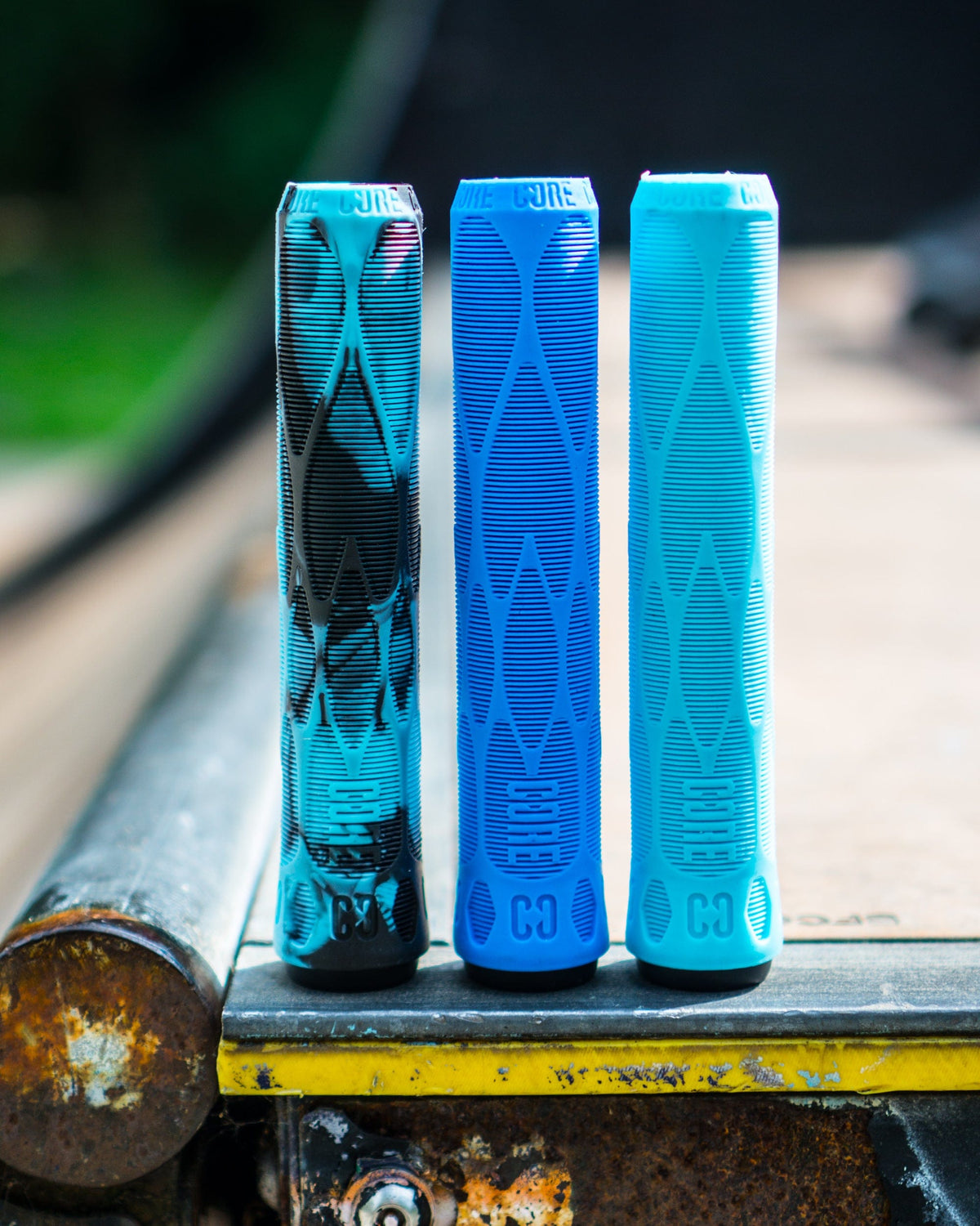 CORE Pro Scooter Handlebar Grips Soft 170mm Blue I Scooter Grips Multi Color Blue
