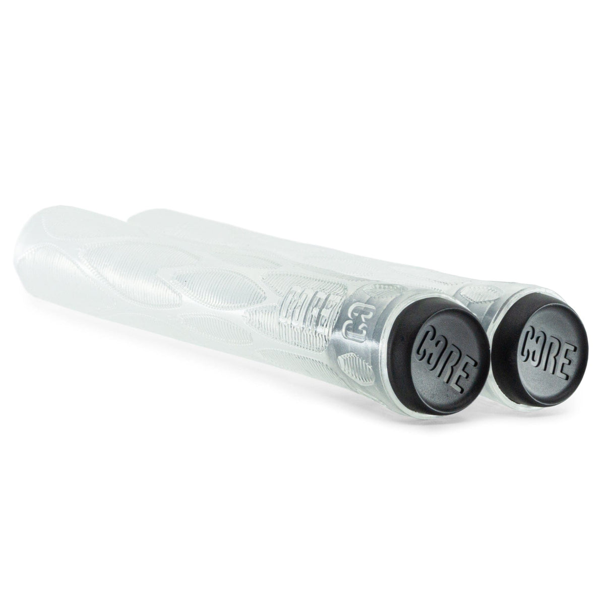 CORE Pro Scooter Handlebar Grips Soft 170mm Clear I Scooter Grips Side by Side