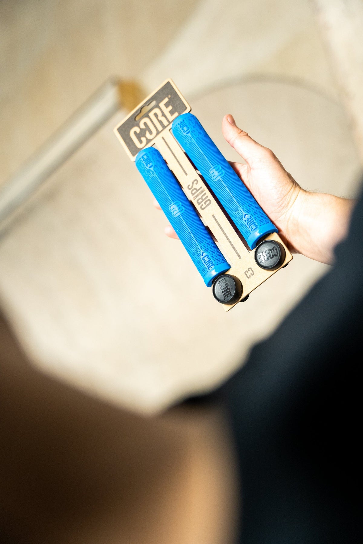 CORE Skinny Boy Handlebar Grips CyclinG BMX Mountain Bike & Stunt Scooters Super Soft Compound