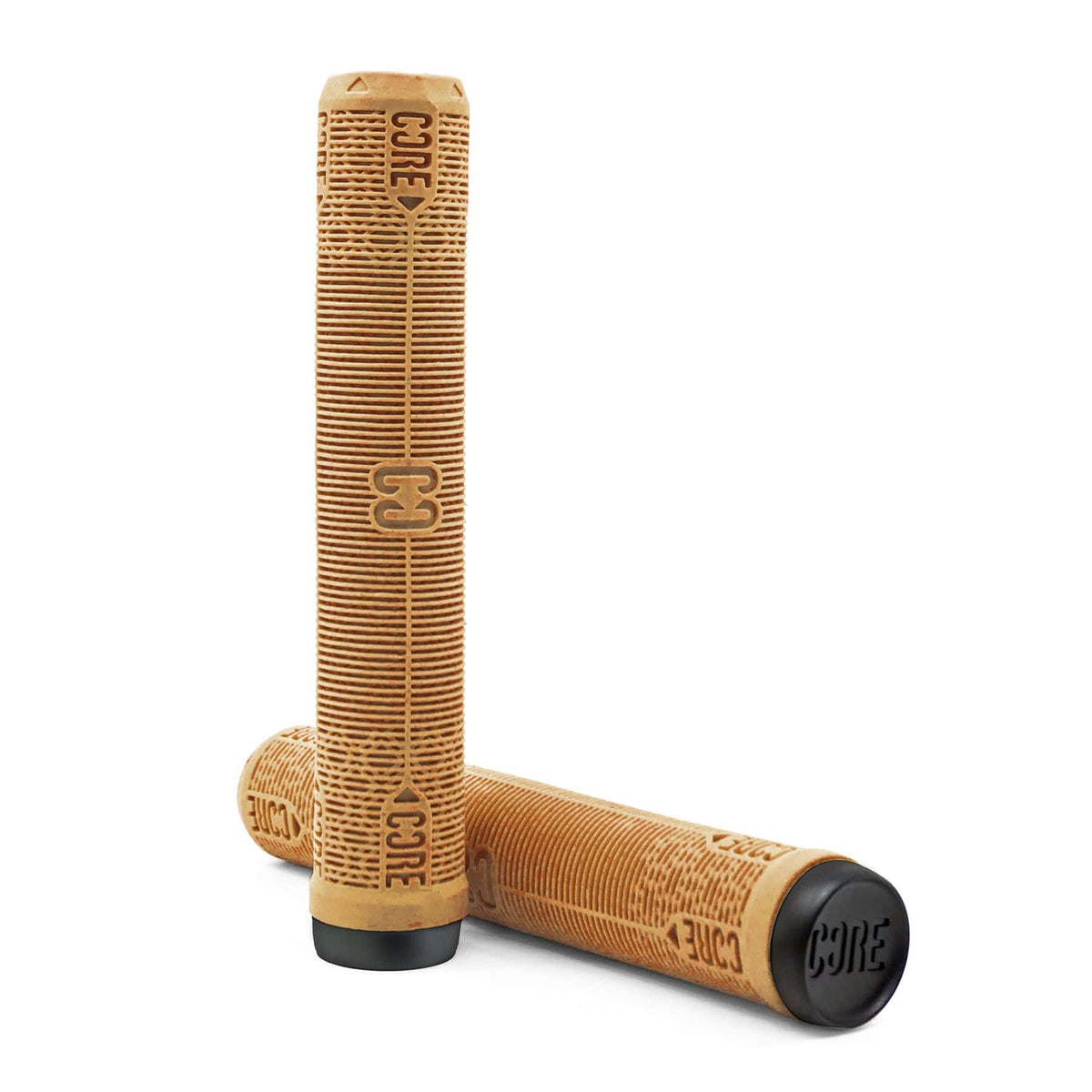 CORE Skinny Boy Scooter Handlebar Grips 170mm Gum/Black I Scooter Grips
