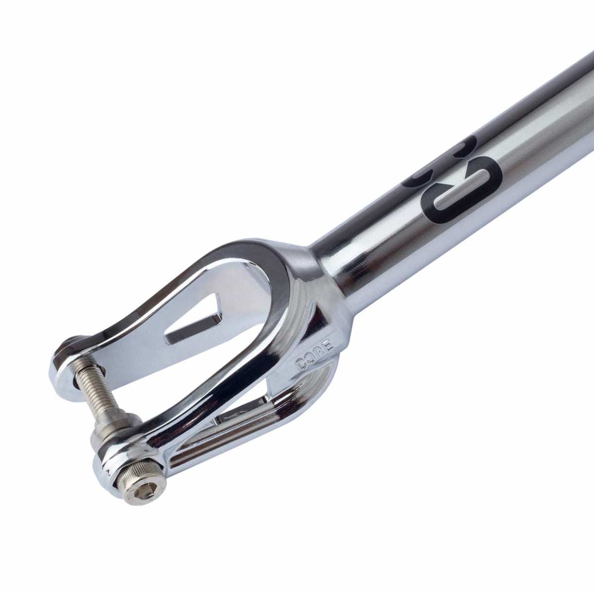 CORE SL2 IHC Scooter Fork Chrome I Scooter Fork Zoomed