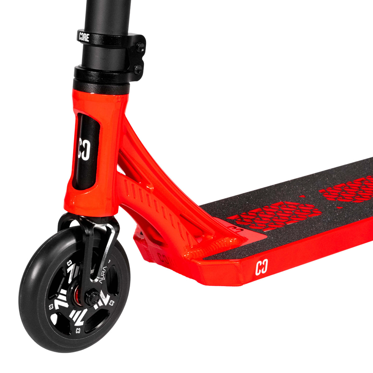 CORE SL3 Mini complete stunt scooter in red and black