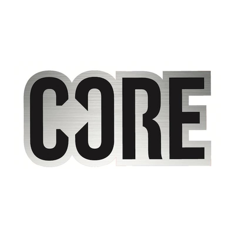 CORE Sticker Classic 8cm - Chrome Foil 5060719851367