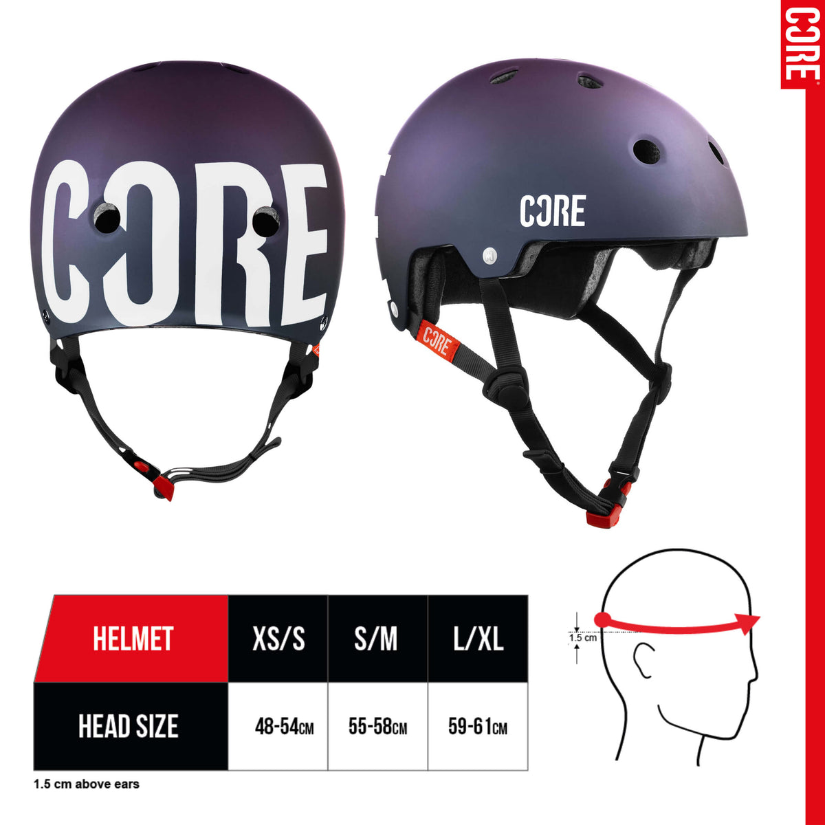 CORE Street Helmet - Neo/White