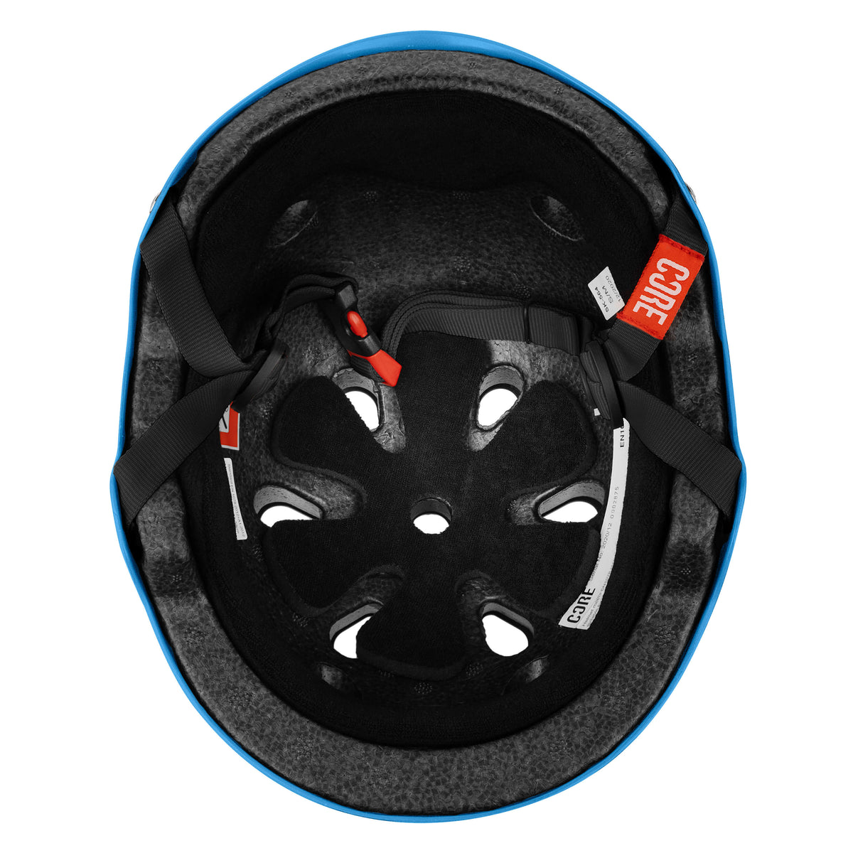 CORE Street Helmet Blue I Street Helmet Alt View Inside