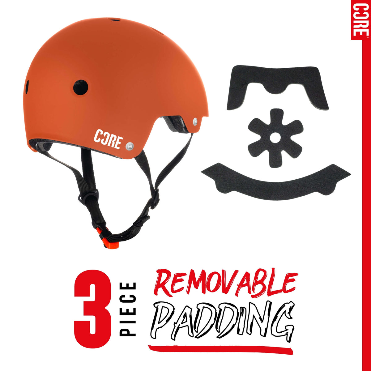 CORE Action Sports Helmet – Peach