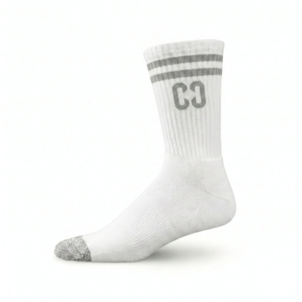 CORE Skate Socks Performance Crew - Icon, White