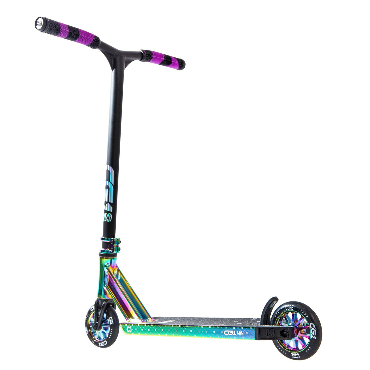 CORE CG1 Mini complete stunt scooter in neochrome and black