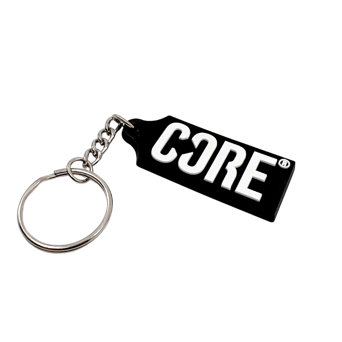 CORE Stamp  Keychain - Black/White