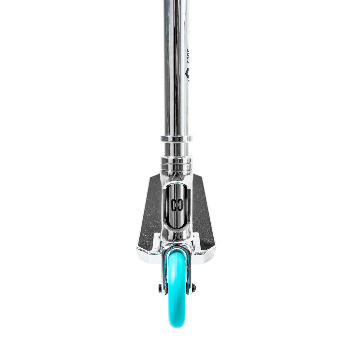 CORE SL3 complete stunt scooter in chrome and teal