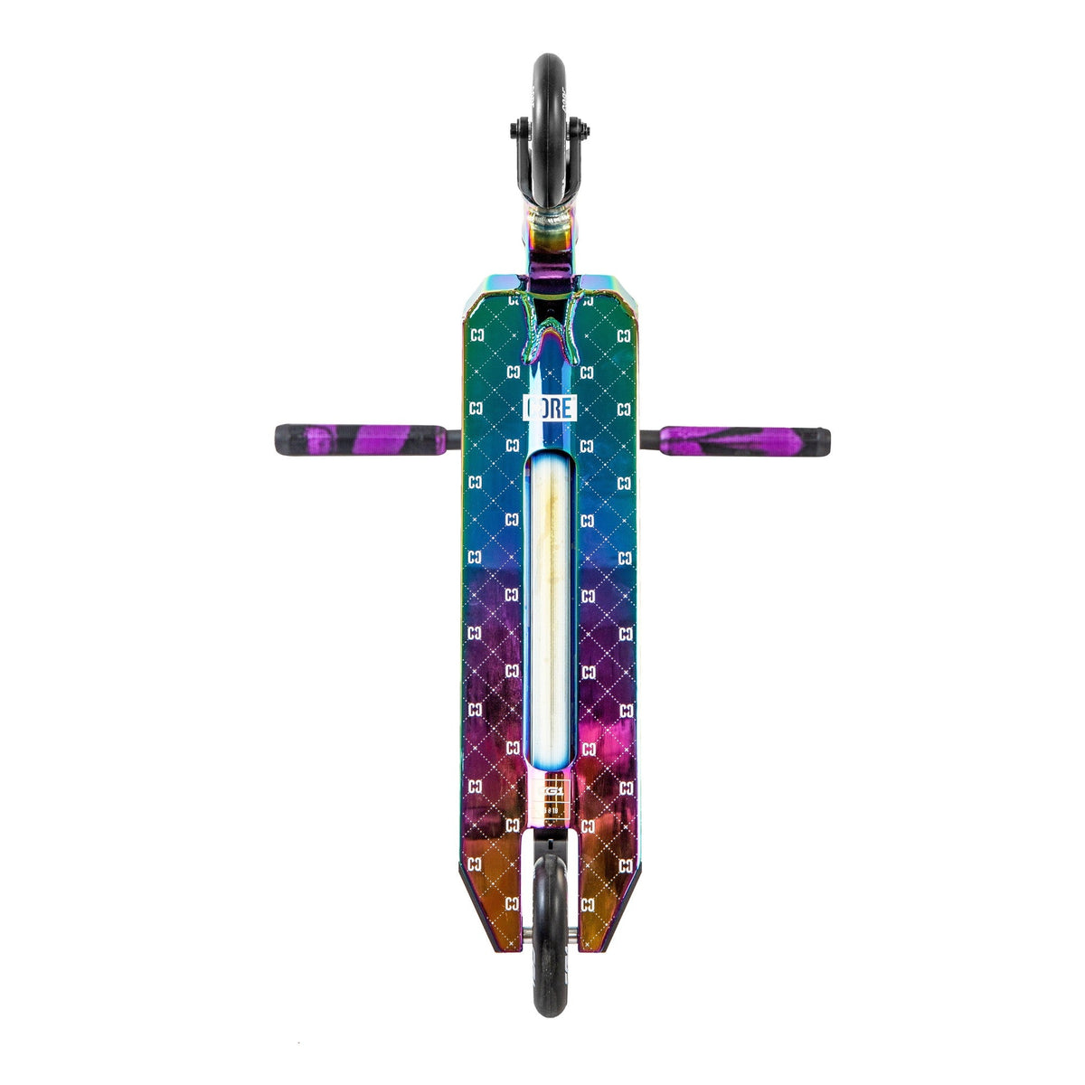 CORE CG1 complete stunt scooter in neochrome and black