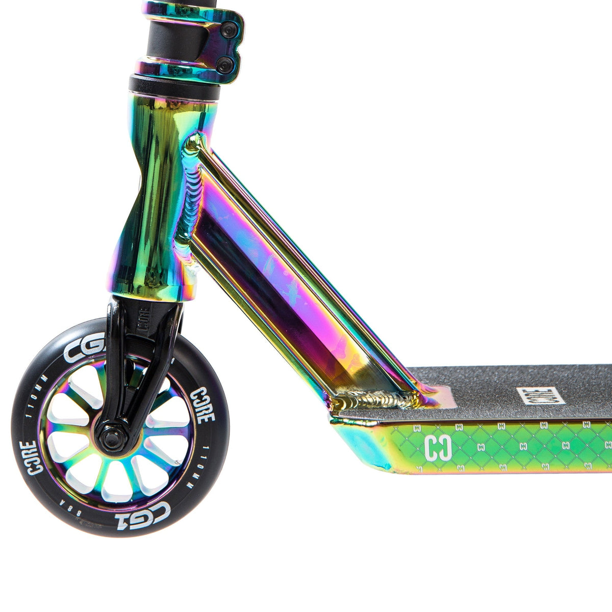 CORE CG1 Mini complete stunt scooter in neochrome and black