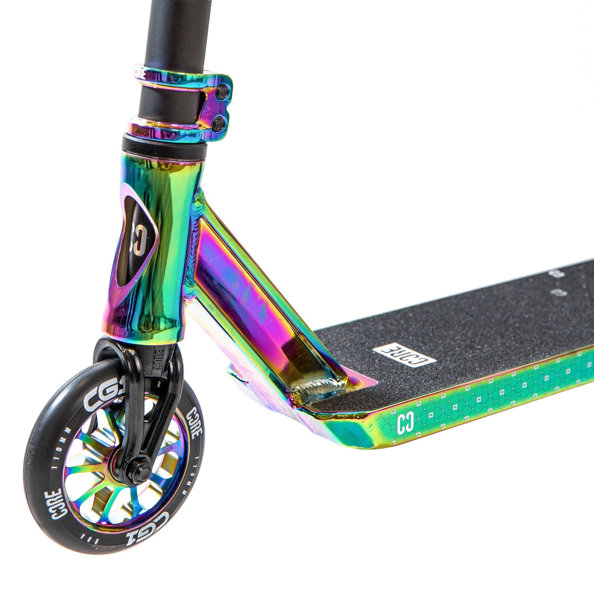 CORE CG1 Mini complete stunt scooter in neochrome and black