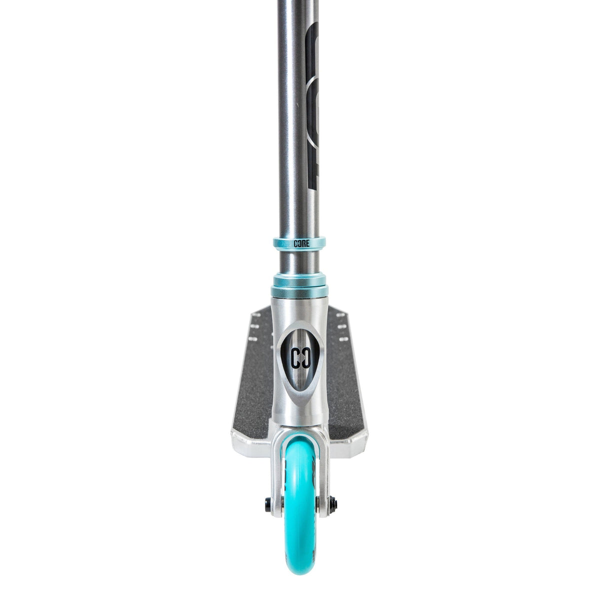CORE CG1 complete stunt scooter in raw and teal