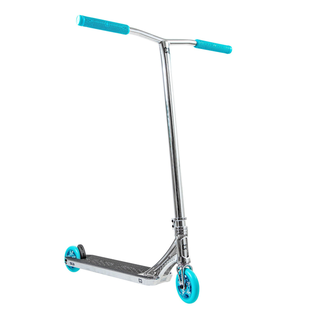CORE SL3 complete stunt scooter in chrome and teal