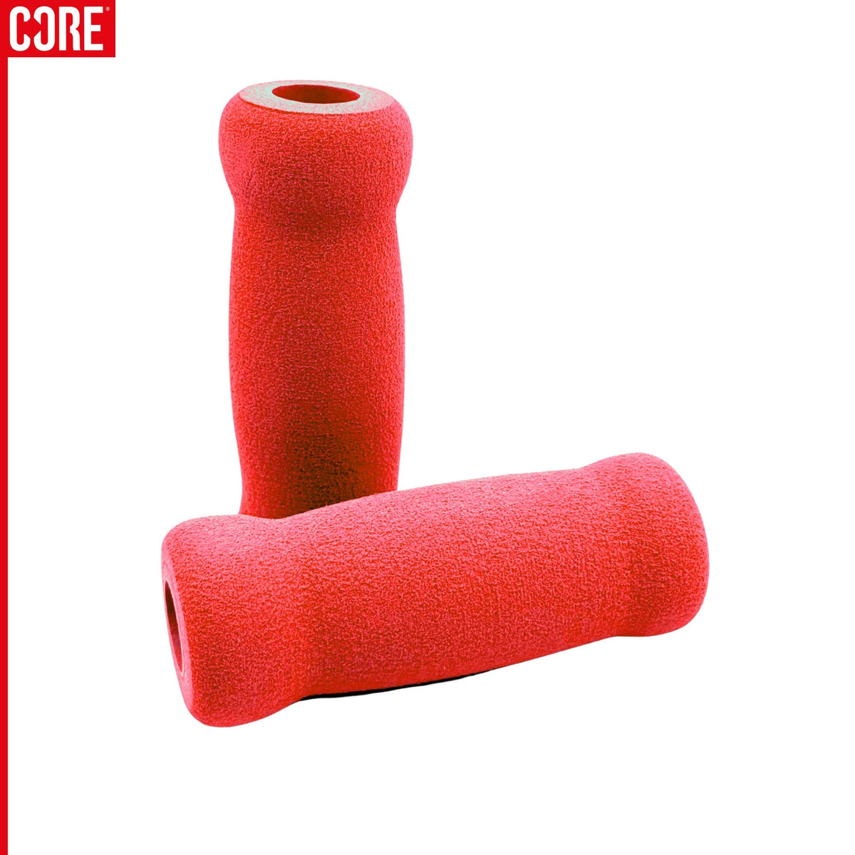 CORE Foldy Super Soft Foam Grips - Red