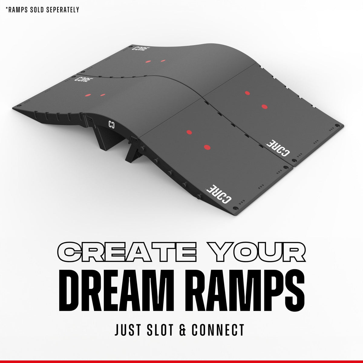 CORE Skate Ramp - Mini Wave Bridge Connector