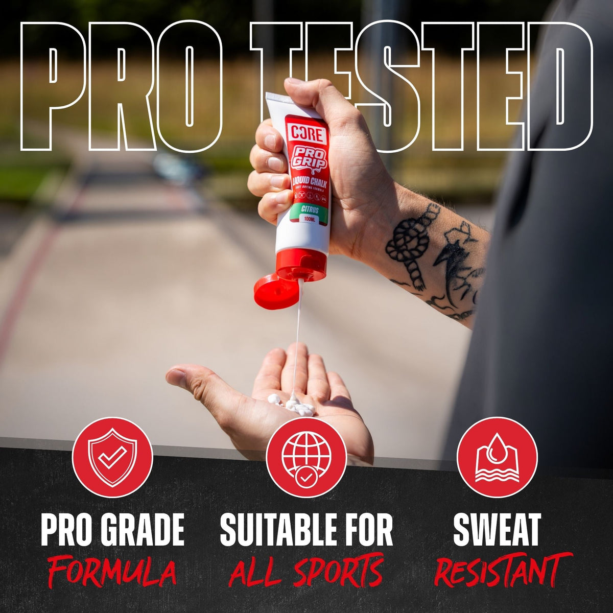 CORE Pro Grip Liquid Chalk, Citrus - 50ml