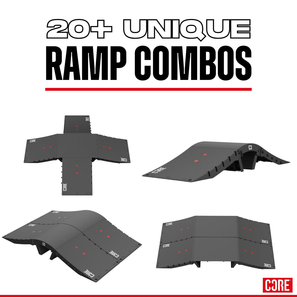 CORE Skate Ramp - Mini Wave Bridge Connector