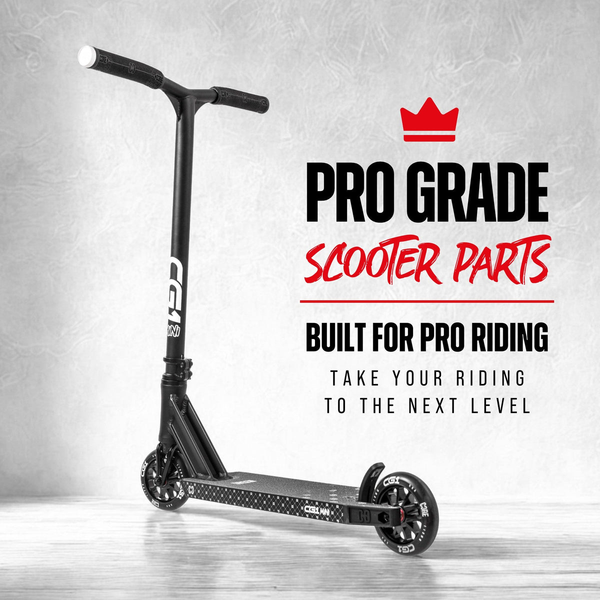 CORE CG1 Mini complete stunt scooter in black