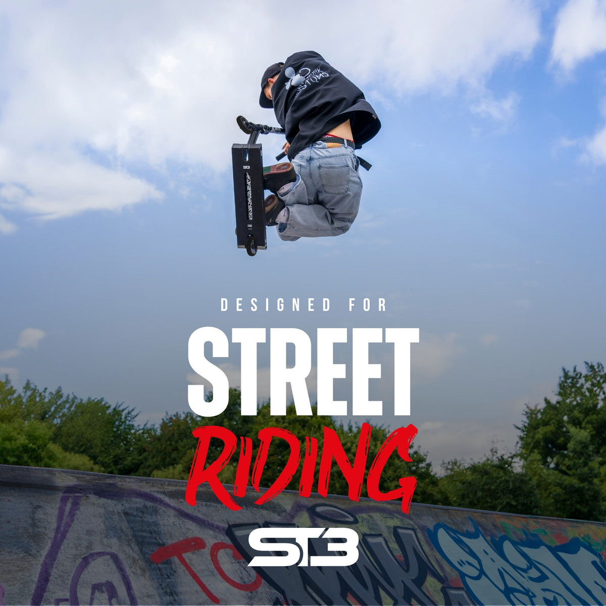 CORE ST3 complete stunt scooter in black