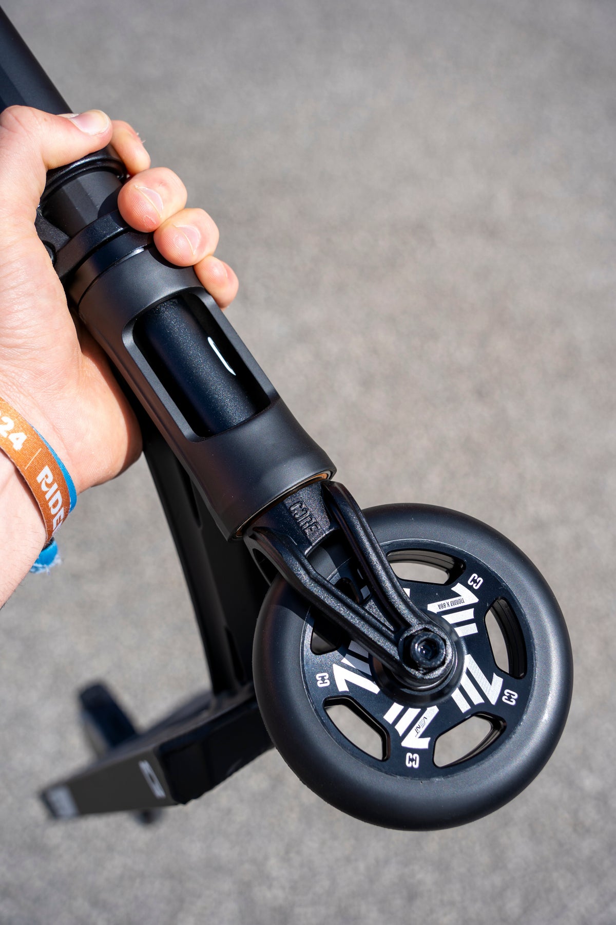 CORE Vent Hollow 110mm Stunt Scooter Wheel - Black
