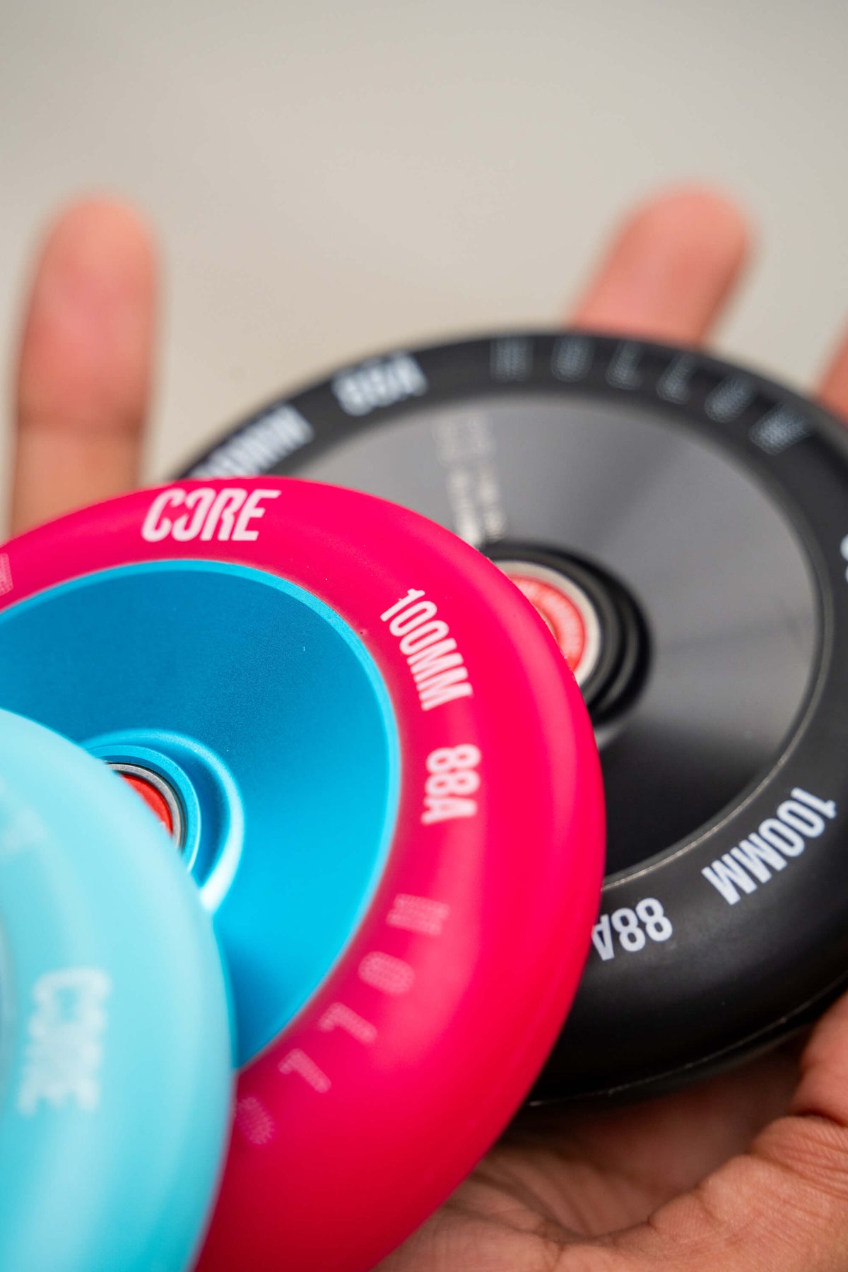 CORE Hollow Stunt Scooter Wheel 100mm - Pink/Blue