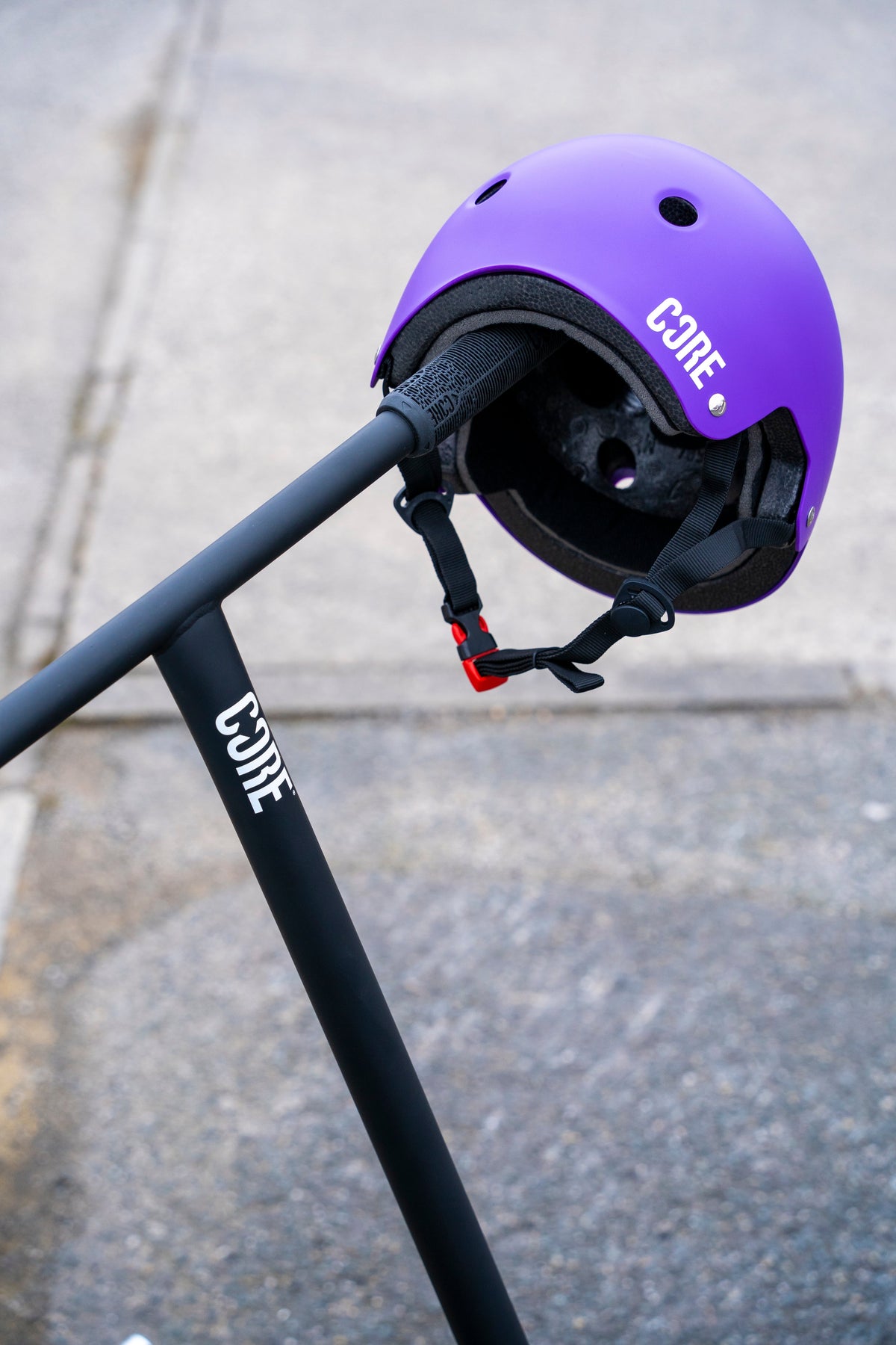 CORE Action Sports Helmet – Purple