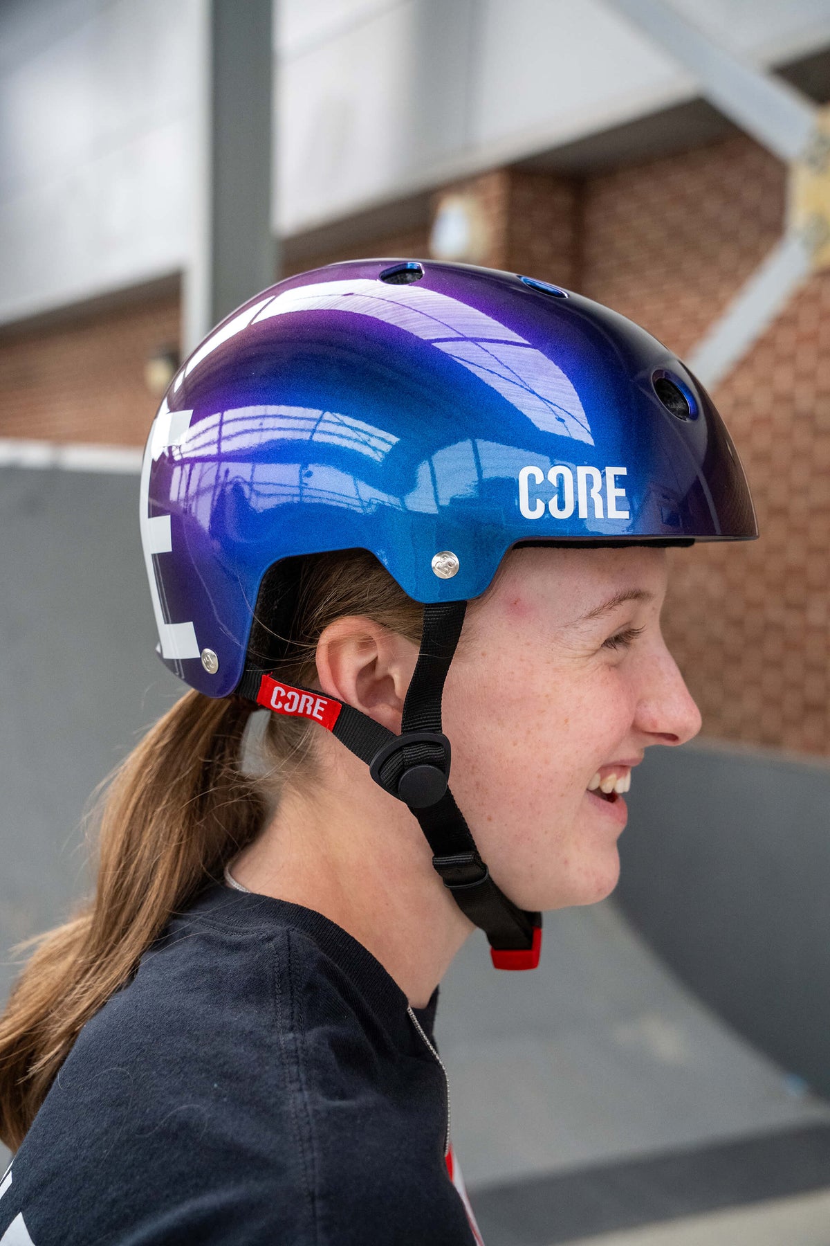 CORE Street Helmet - Gloss Neo/White