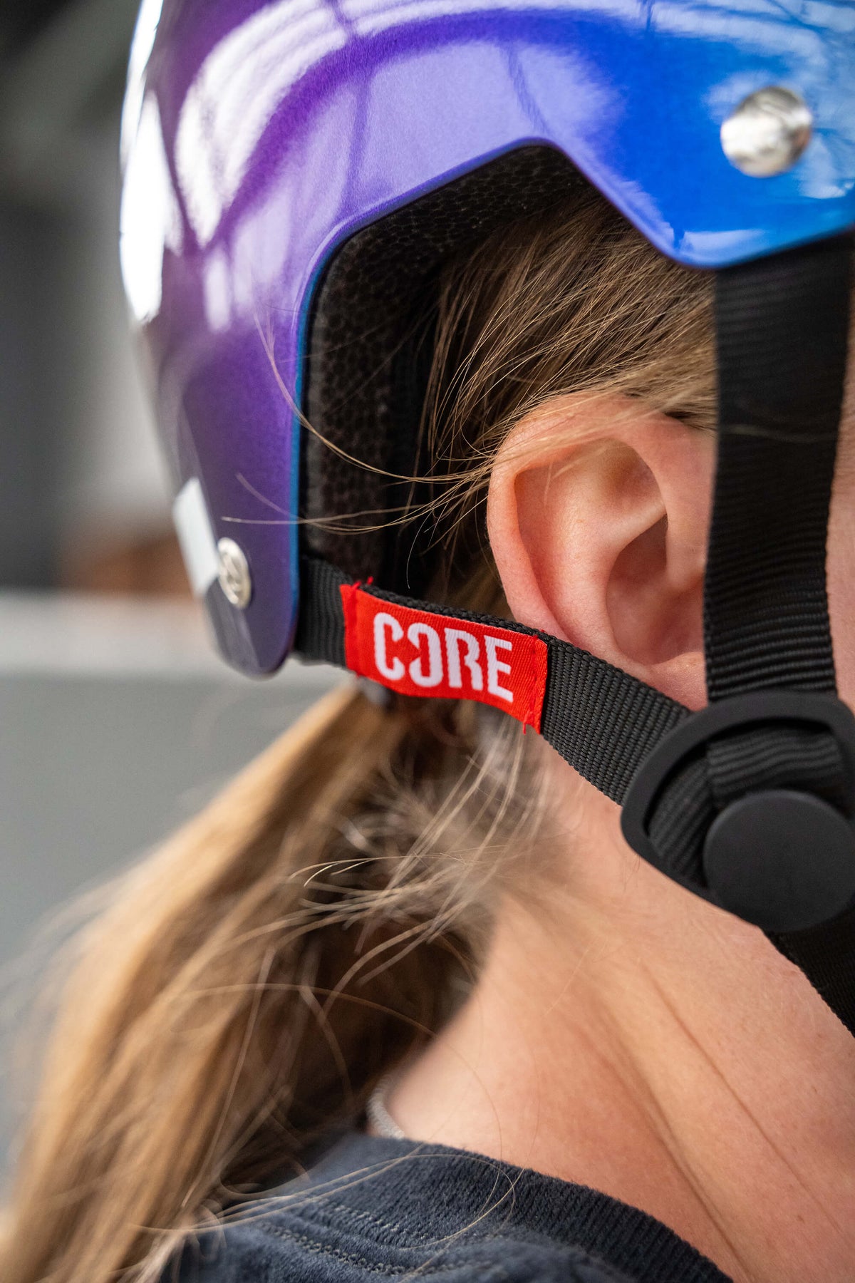 CORE Street Helmet - Gloss Neo/White