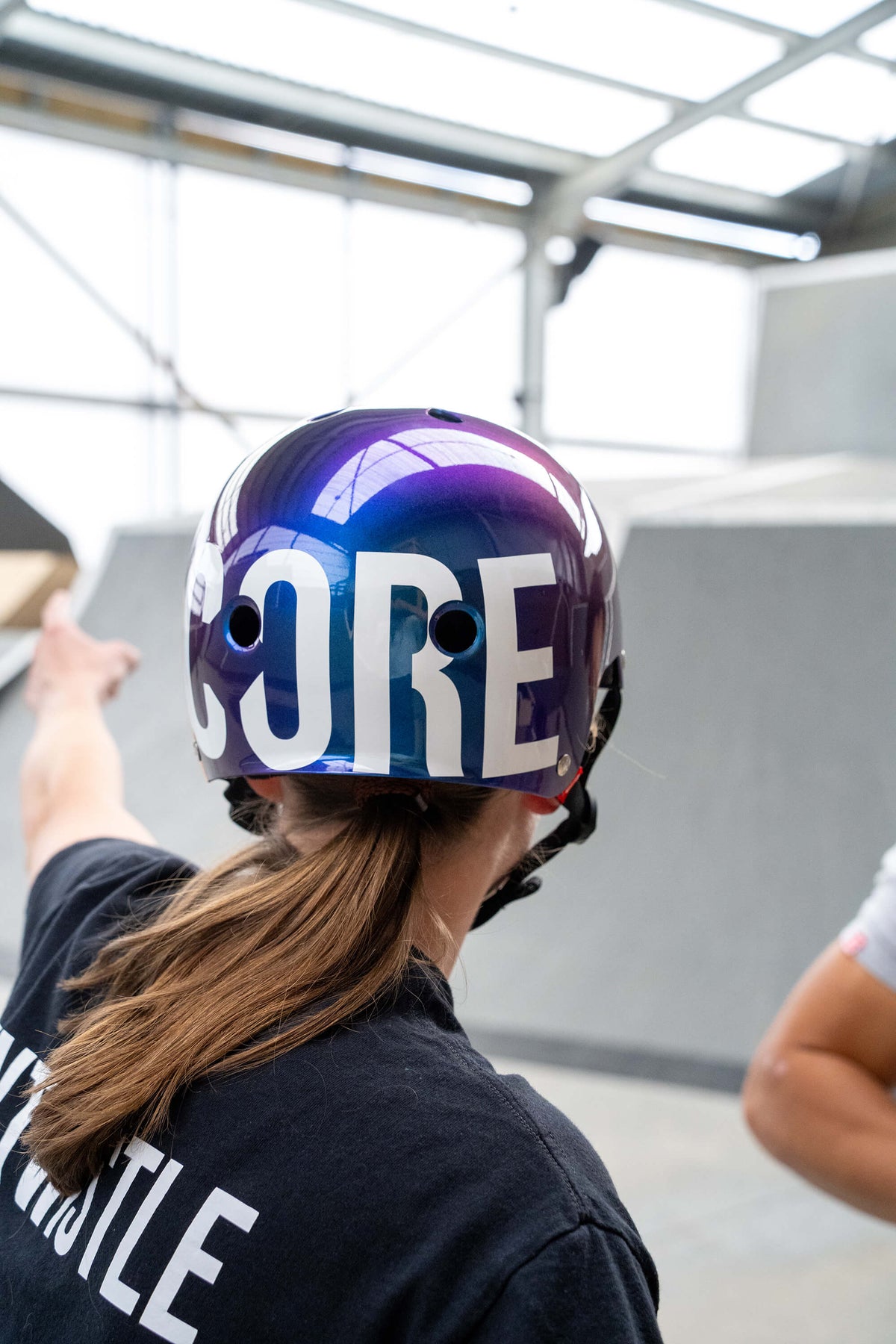 CORE Street Helmet - Gloss Neo/White