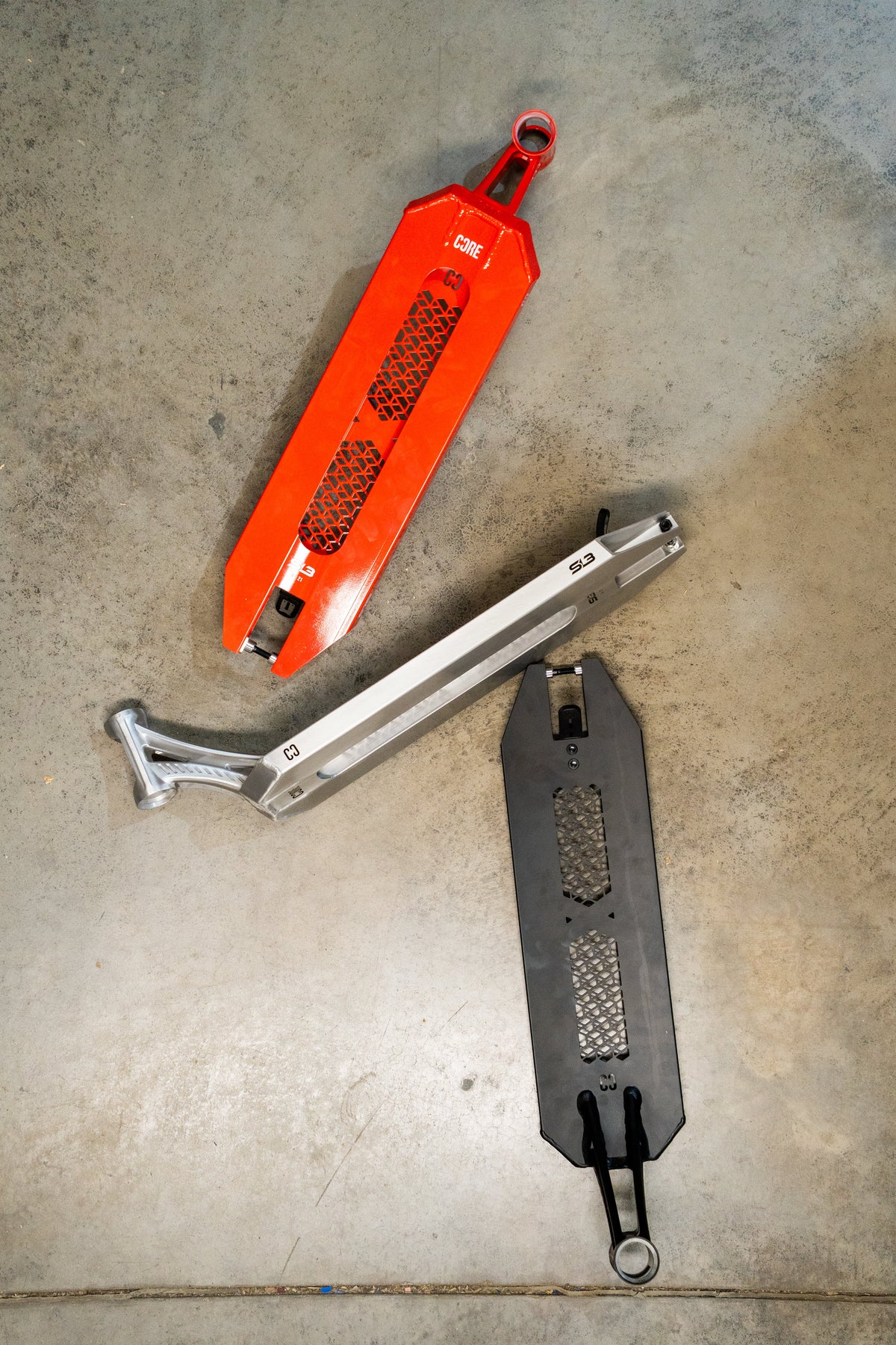 CORE SL3 Forged Scooter Deck 6.0 x 21.0" - Candy Red
