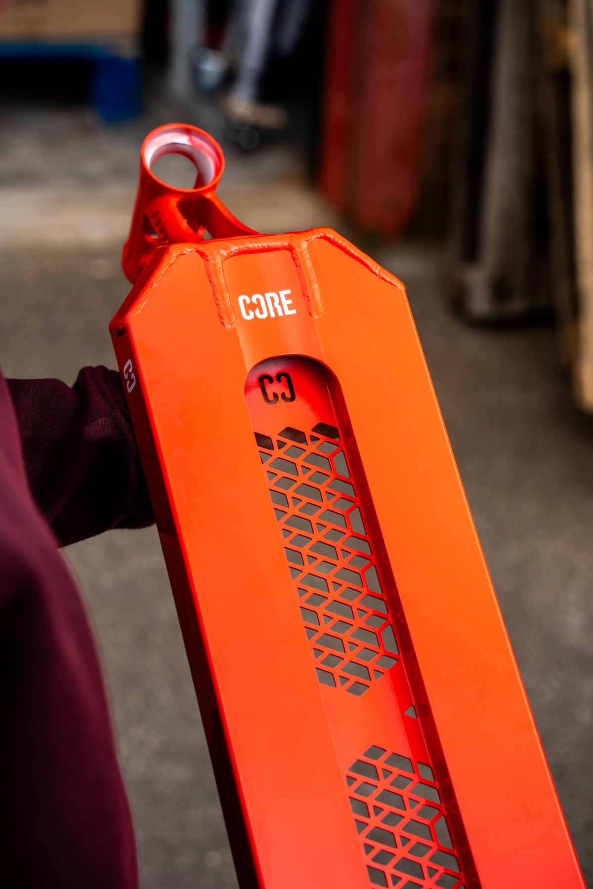 CORE SL3 Forged Scooter Deck 6.0 x 21.0" - Candy Red