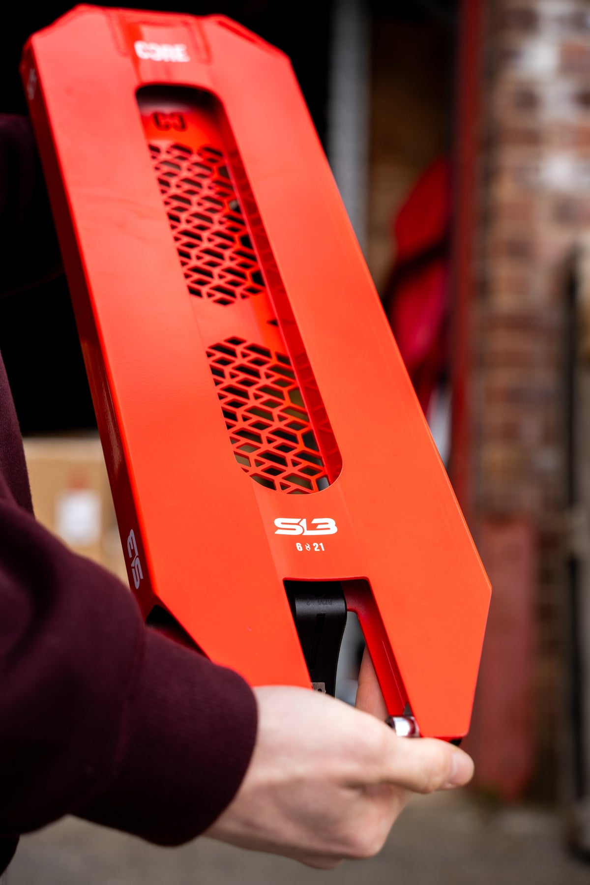 CORE SL3 Forged Scooter Deck 6.0 x 21.0" - Candy Red