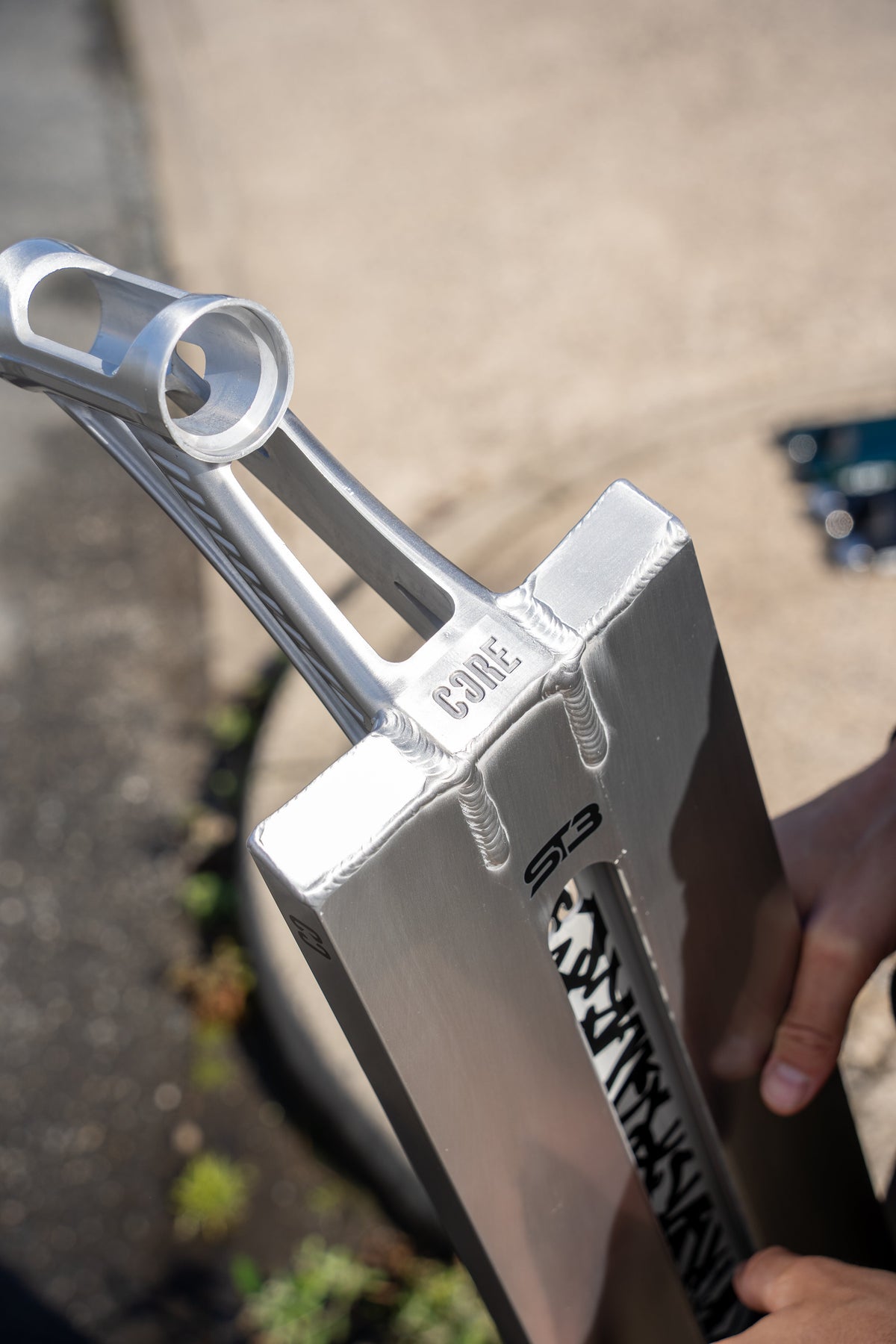 CORE ST3 Forged Scooter Deck 6.5 x 22.5" - Polished